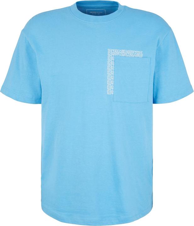 Tom Tailor T-Shirt Kurzarmshirt mit Brusttasche