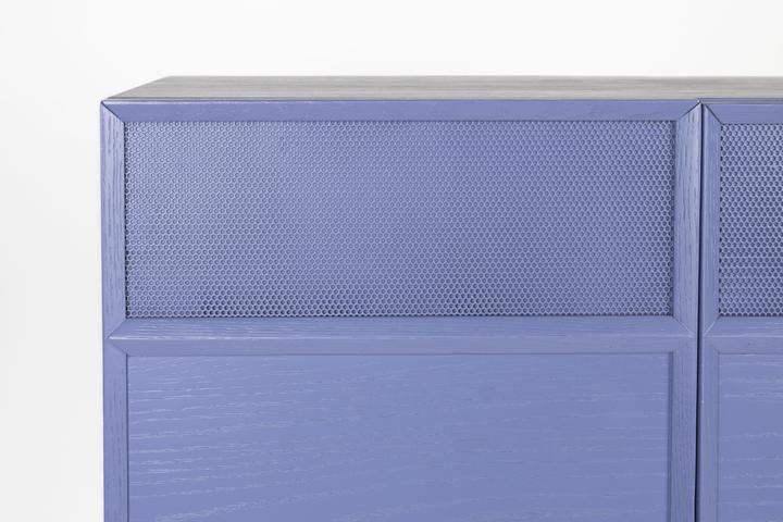 Image du produit Zuiver June Cabinet Ocean Purple (80 x 45 x 100 cm)
