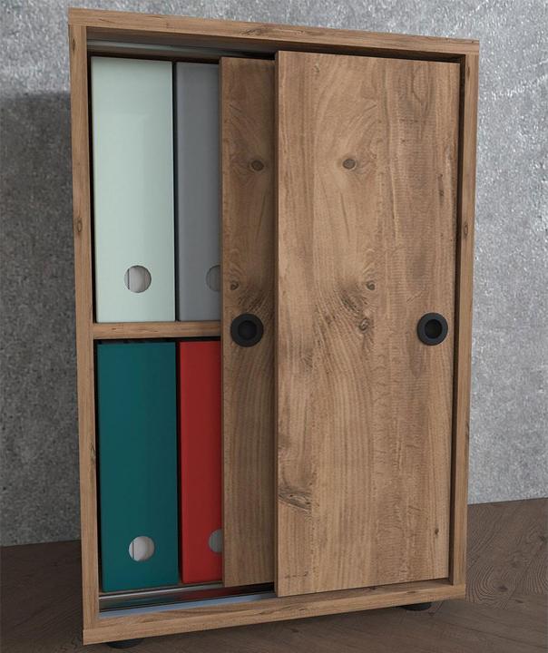 Image du produit VCM Büroschrank Aktenschrank Ulas 2fach (49 x 38 x 74 cm)