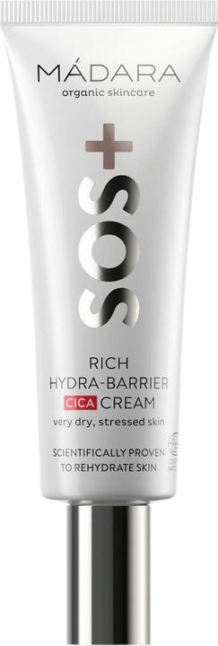 Actual product image Madara SOS Rich Hydra Barrier CICA Cream - Soothes and moisturizes (40 ml, 24h cream)
