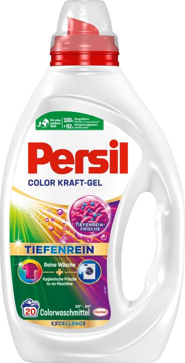 Immagine prodotto Persil Flüssigwaschmittel Kraft-Gel Color 20 WG, 0.9 l (20 Cicli di lavaggio, Detergente liquido)