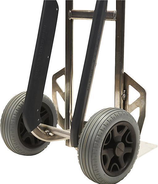 Image du produit Matador Diable en aluminium, force 250 kg, polyuréthane, anti-crevaison. (250 kg)