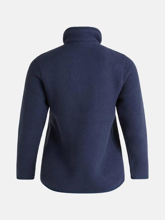 Immagine prodotto Peak Performance Fleece-Sweatshirt mit T-Ausschnitt und Druckknöpfen (M)
