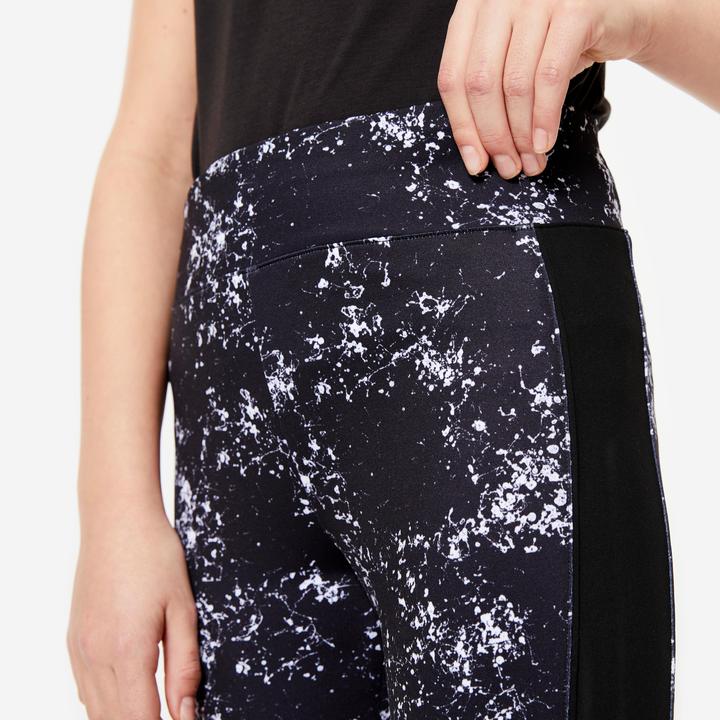 Produktbild Domyos Leggings Kinder atmungsaktiv - S500 schwarz (140)