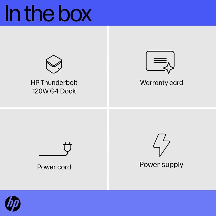 Actual product image HP Thunderbolt G4 Dock for Notebook (Thunderbolt)