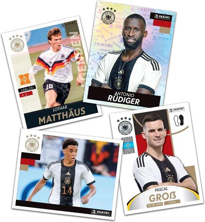Actual product image Panini DFB Deutschland 2024 und die Besten aus Europa Sticker Collection Display (50) *German Version* (German)