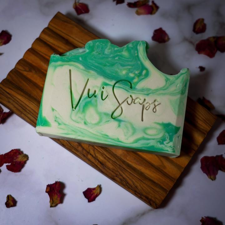 Actual product image Vivi Soaps Apple sage goat's milk soap (Hard soap)