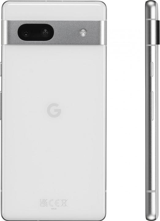 Actual product image Google Pixel 7a (128 GB, Snow, 6.10", SIM + eSIM, 64 Mpx, 5G)
