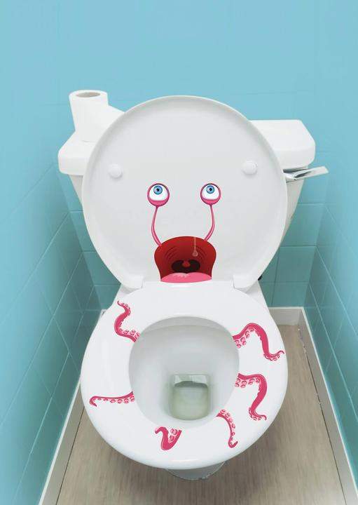 Produktbild Paladone Products Toiletten Aufkleber - Terrifying Toilets Decals