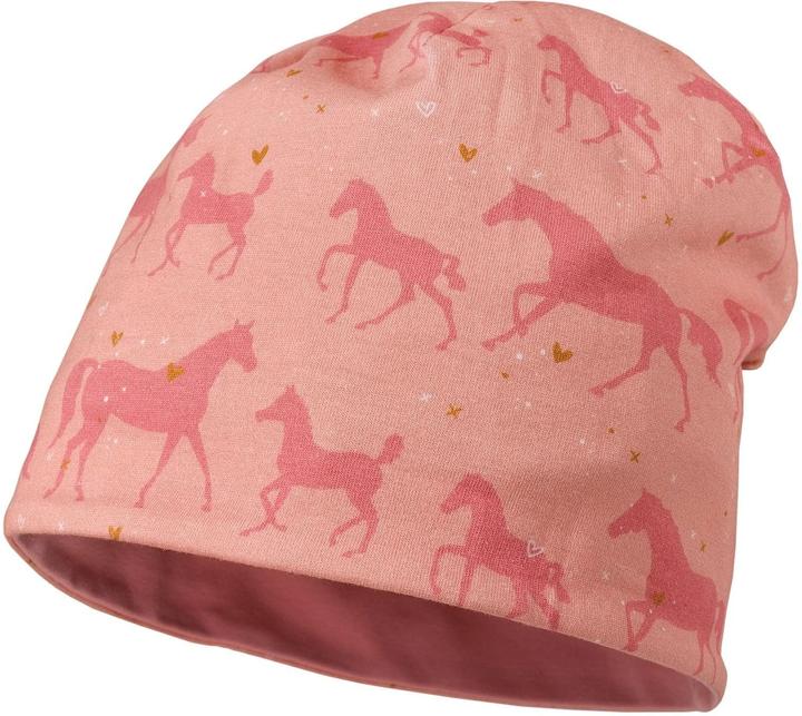 Produktbild Maximo Mütze Beanie reversible Horses Gr. 51 - 53 (51 - 53)