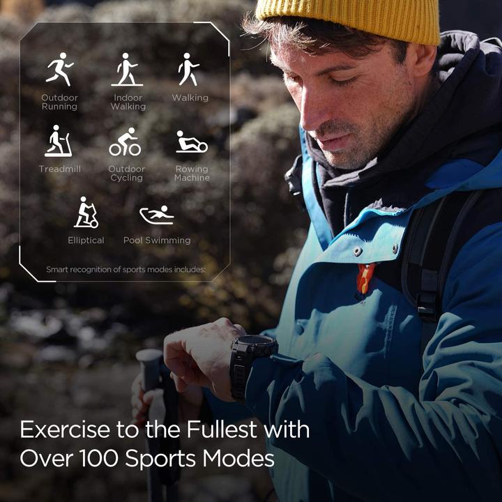 Image du produit Amazfit T-Rex Pro (47.70 mm)