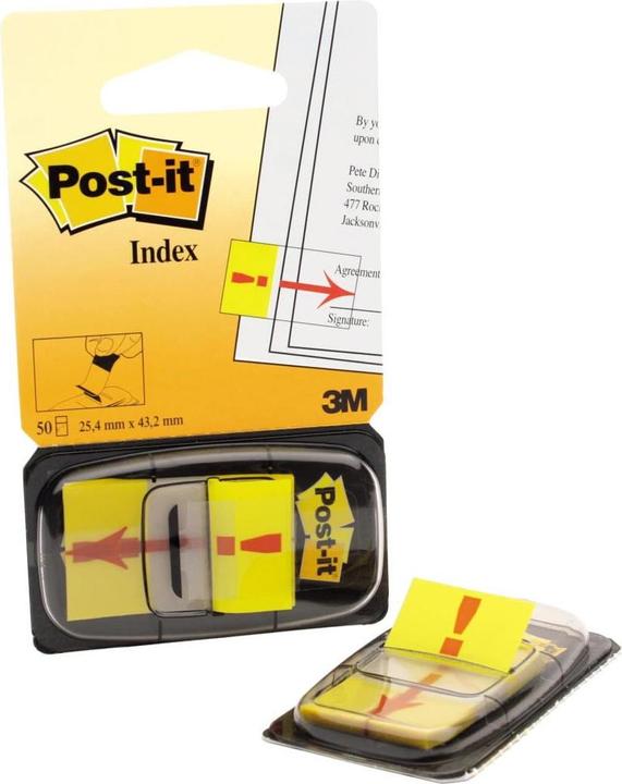 Immagine prodotto Post-it Indice Schede Simbolo (25 x 43 mm)