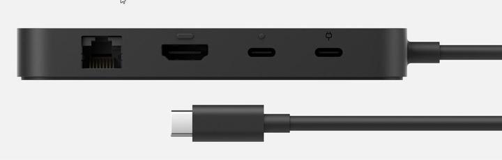 Actual product image Microsoft Surface USB 4 Dock (USB-C, 2 Ports)