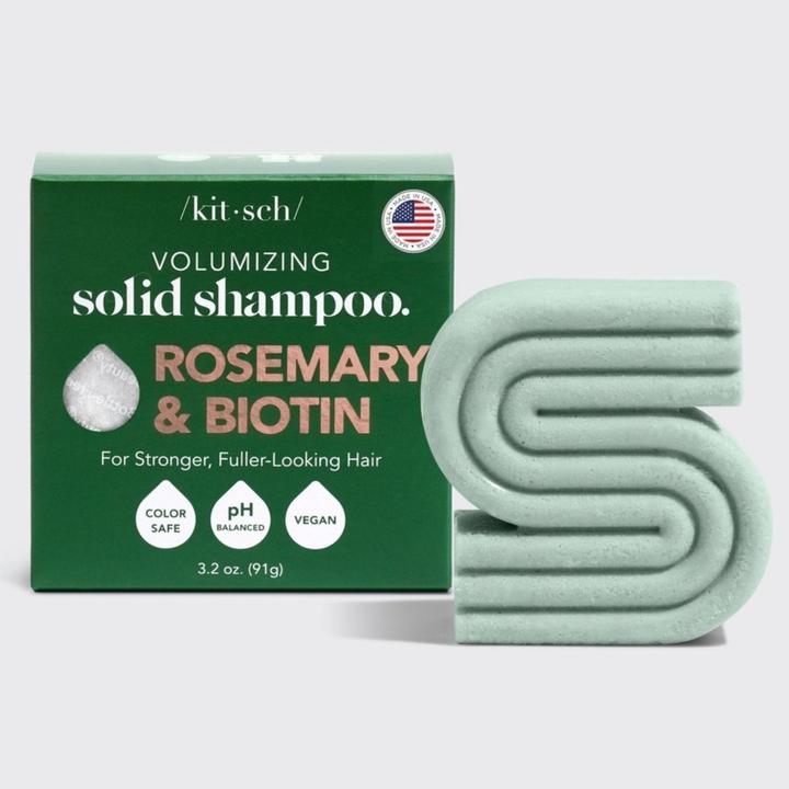 Kitsch Rosmarin und Biotin (Festes Shampoo)