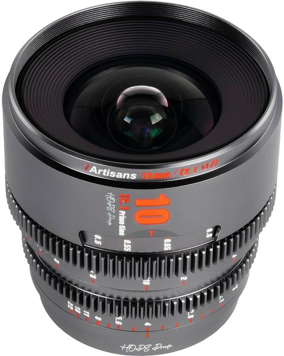 Actual product image 7artisans Fixed focal length 10mm T/2.1 - Canon RF (Canon RF)