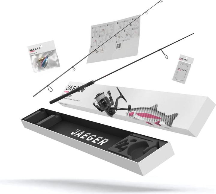 Produktbild Jaeger Trout Go Kit 2 - Forellen Starter Combo (Allroundrute)