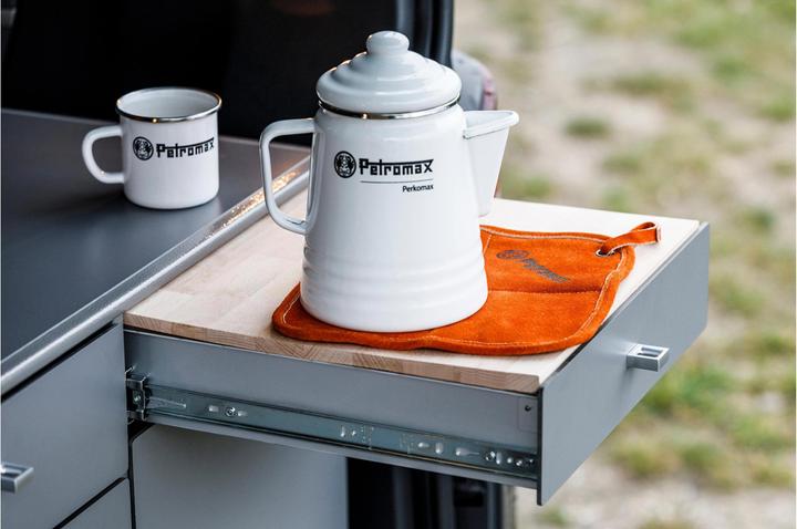 Actual product image Petromax Aramid Pro 300 pot holder (2 pieces) (Aramid, Leather)