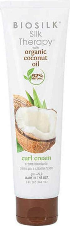 Produktbild Farouk Systems Biosilk Silk Therapy With Coconut Oil - Curl Cream 148ml (Haarcreme, 148 ml)
