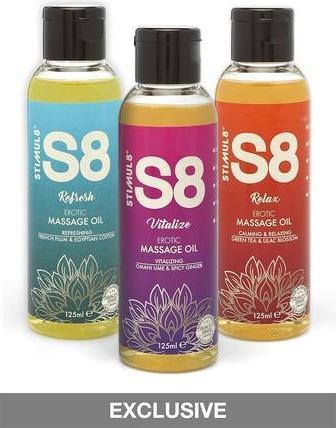 Produktbild Stimul8 S8 Massage Oil 125ml (125 ml)