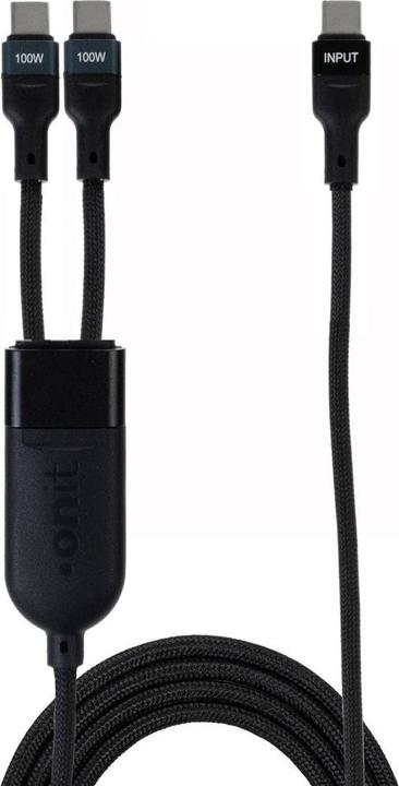 Image du produit Onit Câble USB 2.0 en Y USB C - USB C, 1,5 m (1.50 m, USB 2.0)