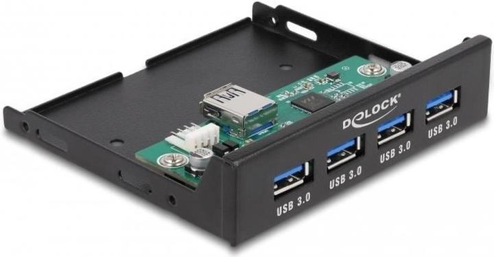 Actual product image Delock Internal 3.5? USB 3.2 Gen 1 Hub 4 Port (USB-A, 4 Ports)