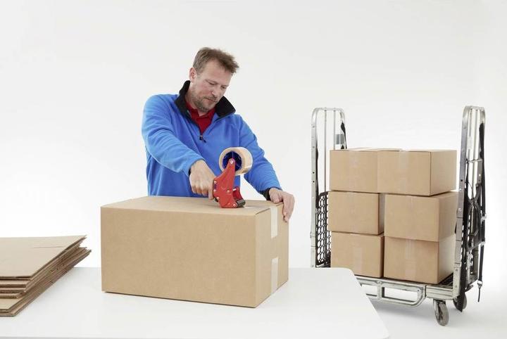 Actual product image tesa pack 4124 PVC - Premium packing tape for the secure sealing of heavy packages (manual or (50 mm)