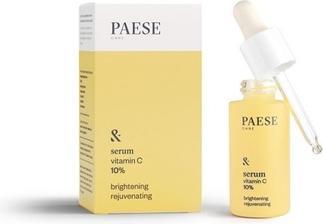 Actual product image Paese Care Serum Vitamin C 10% Brightening Rejuvenating Brightening & Rejuvenating Oil Serum From (15 ml)