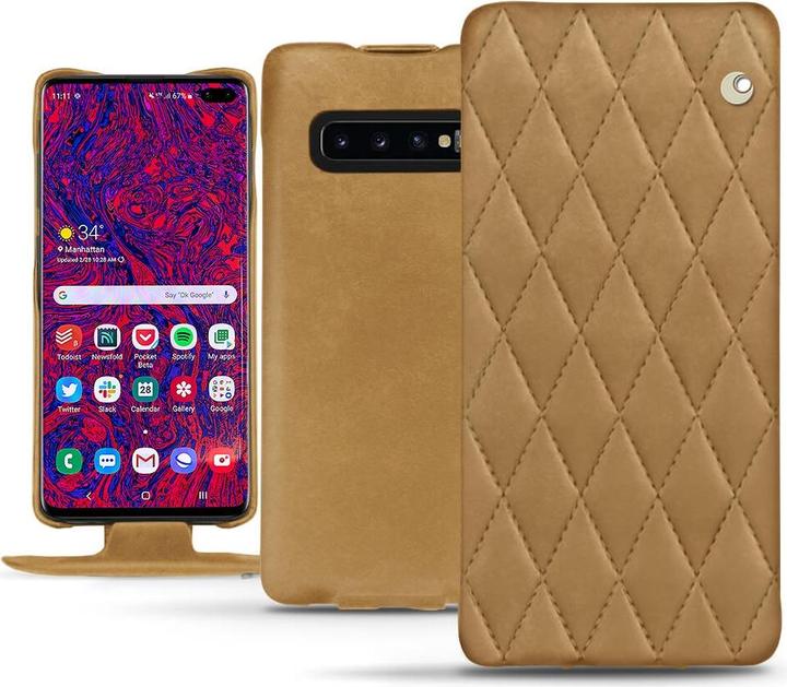Immagine prodotto Noreve Cover in pelle verticale (Samsung Galaxy S10+)