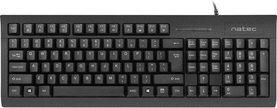 Image du produit Genesis Clavier NATEC avec lecteur de carte d'identité Moray (ING. Int., Filaire)