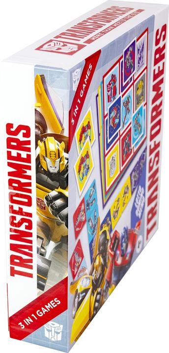 Productafbeelding Selecta Spielzeug Transformers 3in1 Memo Lotto Domino (Duits, Frans, Noors, Pools, Fins, Deens, Zweeds, Engels)