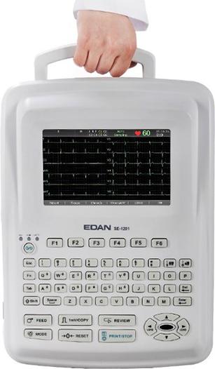Produktbild Edan Ruhe-EKG SE-1201 - Avec écran tactile, Sans module Wi-Fi