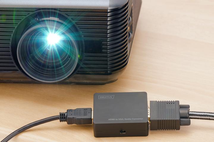 Image du produit Digitus DS-40310 Multimédia HDMI - Convertisseur VGA/Audio (Analogique -> Numérique)
