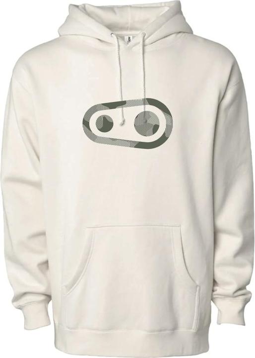 Crankbrothers Camo Logotype Hoodie Men, beige/camo, S (S)