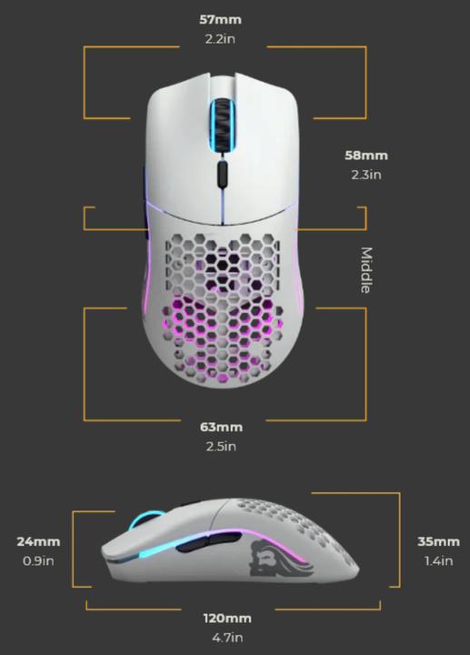 Actual product image Glorious PC Gaming Race Model O- (Wireless)