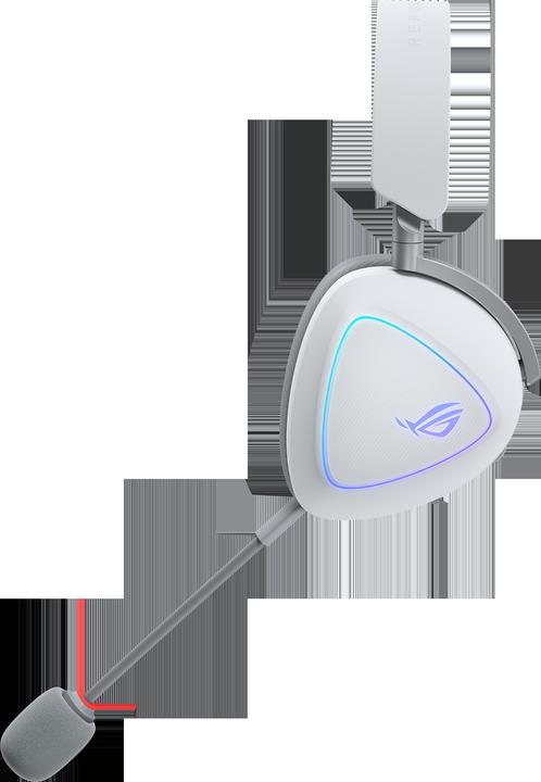 Produktbild ASUS Headset ROG Delta II WHT (Kabellos, Kabelgebunden)