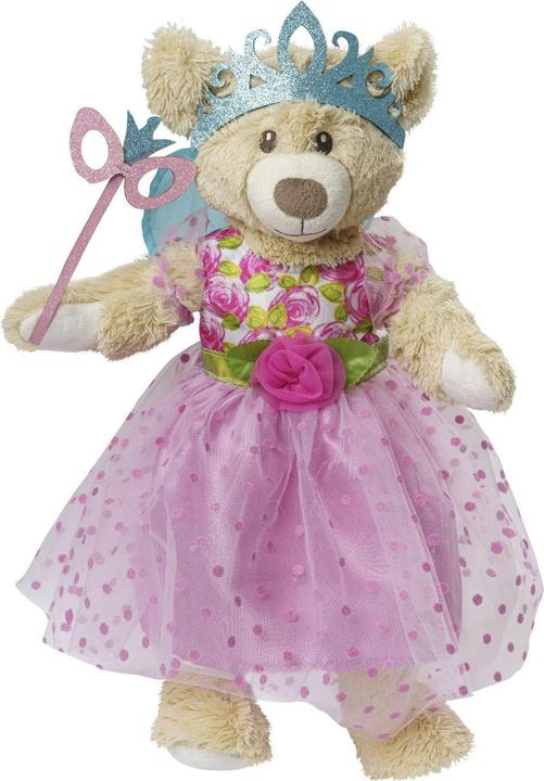Produktbild Heless Puppenkleid "Prinzessin Lillifee" mit Glitzerkrone und Augenmaske, 3-teilig, Gr. 28-35 cm
