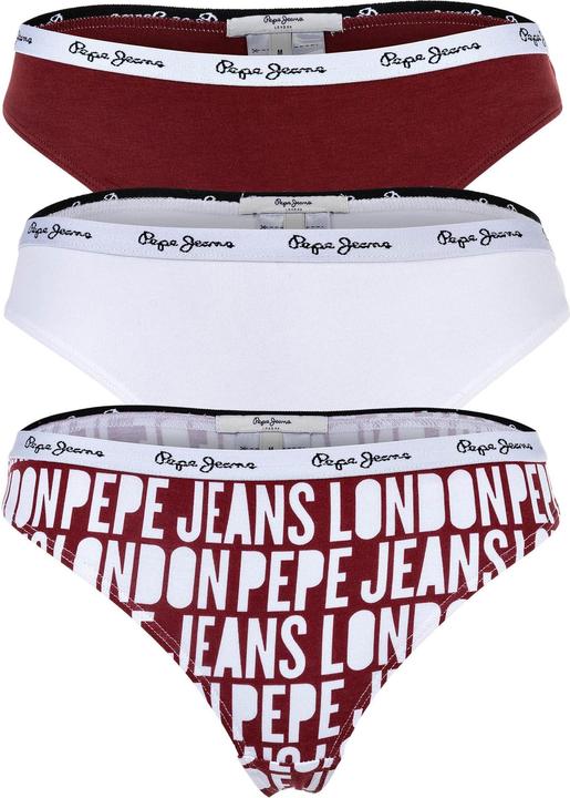 Immagine prodotto Pepe Jeans Stringa Casual Stretch (L, confezione da 3)