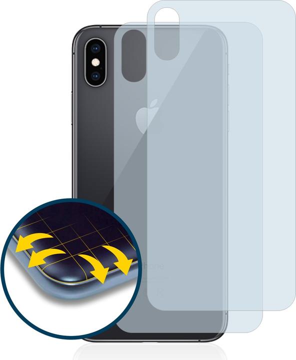 Produktbild BROTECT Full-Cover Displayschutz (2 Stück, Apple iPhone XS Max)