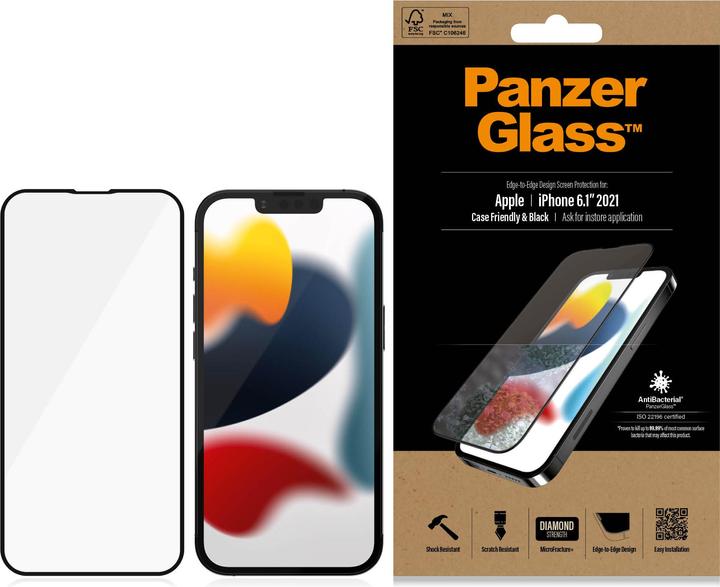 PanzerGlass Display protection film (1 Piece, Apple iPhone 13)