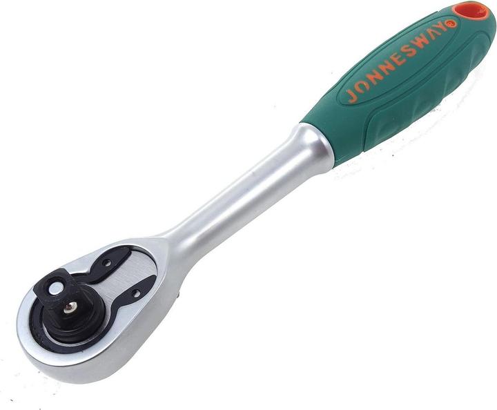 Actual product image Jonnesway Ratchet 1/4 straight with knee lever 140 mm (1/4")