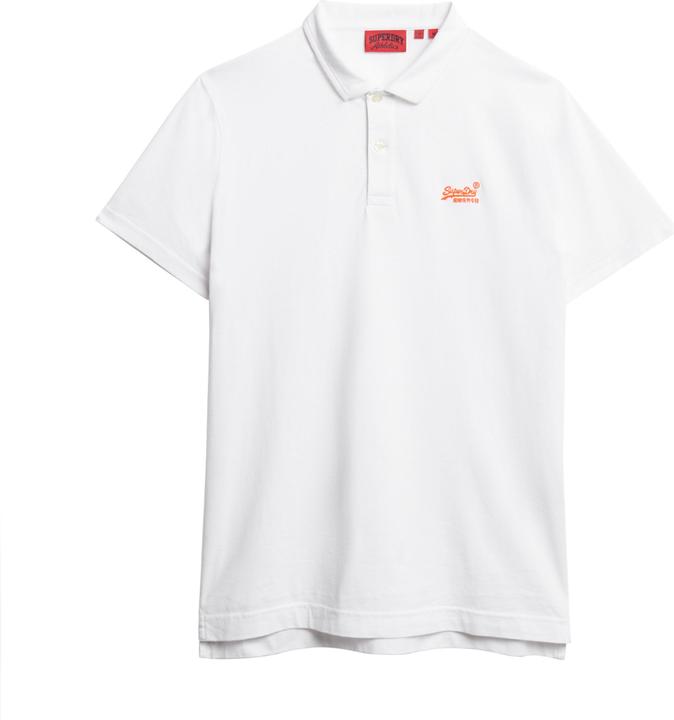 Immagine prodotto Superdry Essential Jersey-Polohemd mit neonfarbenem Logo (XL)