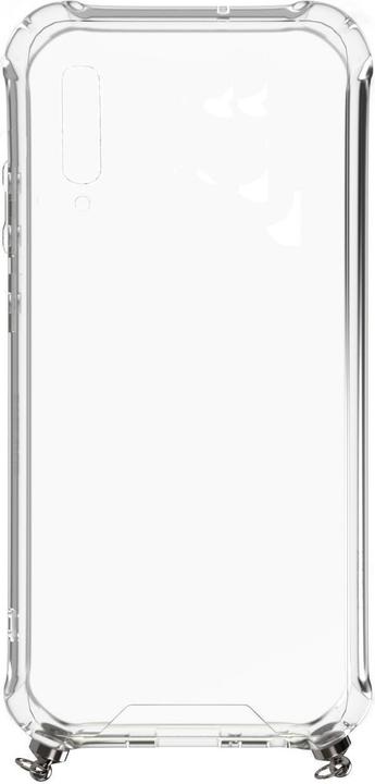 Actual product image Evelatus Galaxy A70 Silicone TPU Transparent with Necklace Strap (Samsung Galaxy A70)