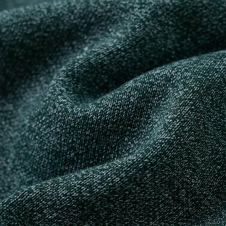 Immagine prodotto VidaXL Maglia con cappuccio per bambini verde scuro 128,Materiale: 92 (128)
