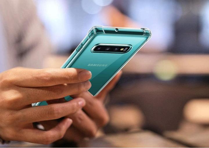 Produktbild Screenguard Samsung Galaxy S10+ Hülle Crystal Soft Airbag Bumper (Samsung Galaxy S10+)
