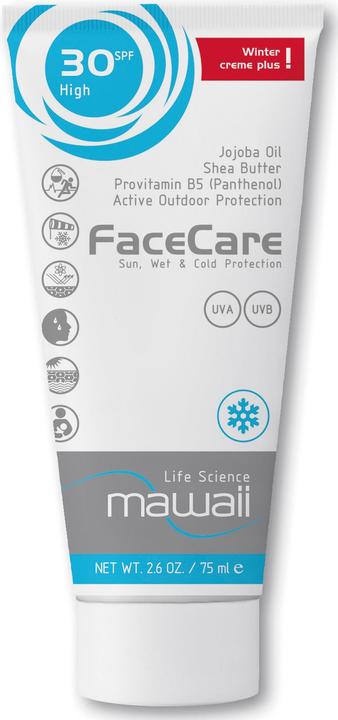 mawaii Winter FaceCare SPF 30 75ml (Sonnencreme, SPF 50+, 75 ml, 100 g)