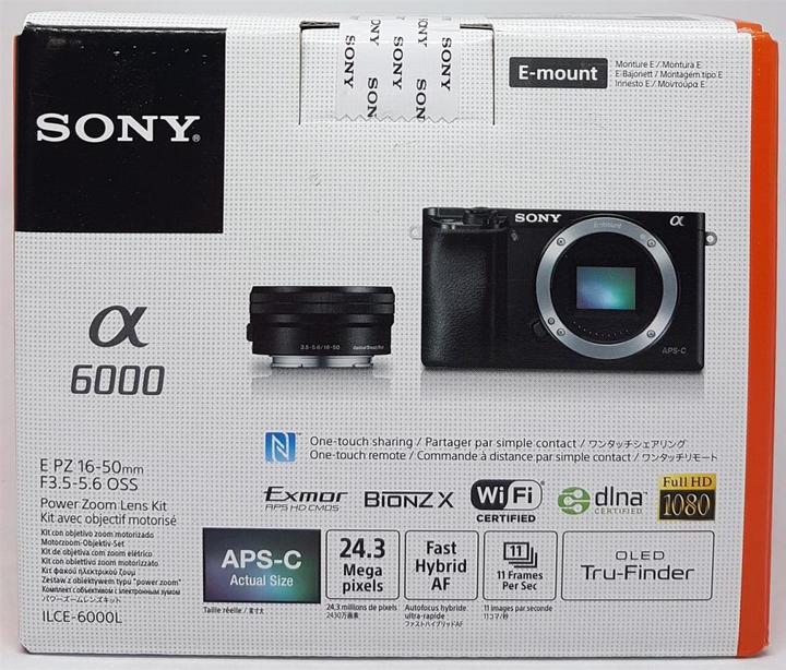 Produktbild Sony Alpha 6000 Kit (16 - 50 mm, 24 Mpx, APS-C / DX)