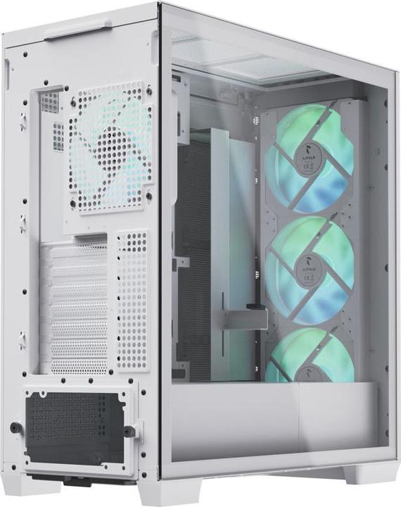 Produktbild AeroCool Geh Midi APNX C1 MicroATX/ATX/MiniITX o.N. (white) (mATX, ATX, Mini-ITX)