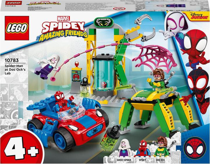 Actual product image LEGO Spider-Man in Doc Ock's lab (10783, LEGO Marvel)