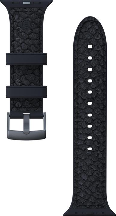 Produktbild Njord Vindur Watch Strap for Apple Watch 40/41mm (22 mm, Veganes Leder, Edelstahlverschluss, Lachsleder)
