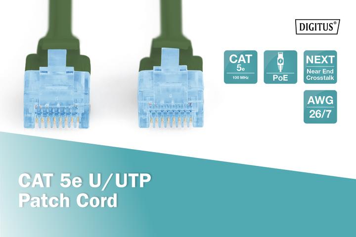 Actual product image Digitus Network cable (U/UTP, CAT5e, 0.50 m)